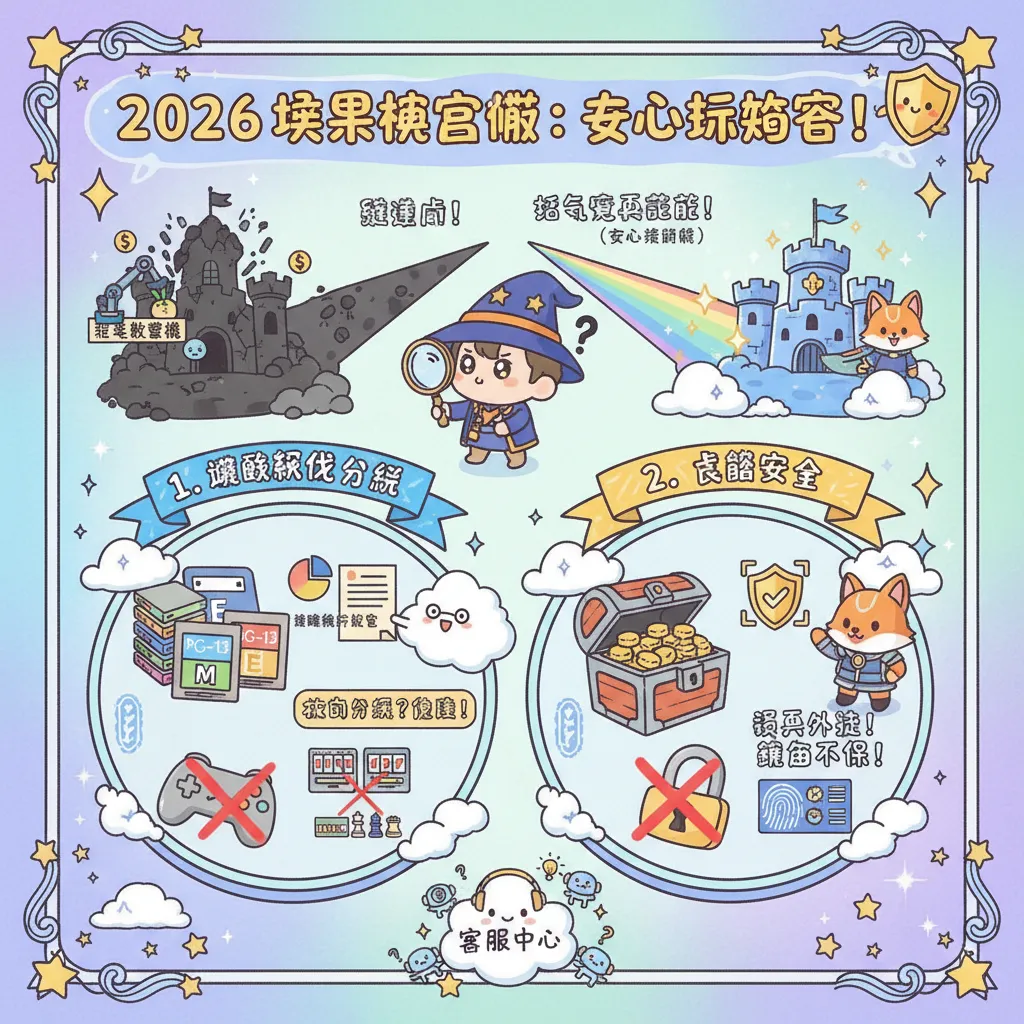 娛樂城官網怎麼挑？教你檢查遊戲分級與帳號安全