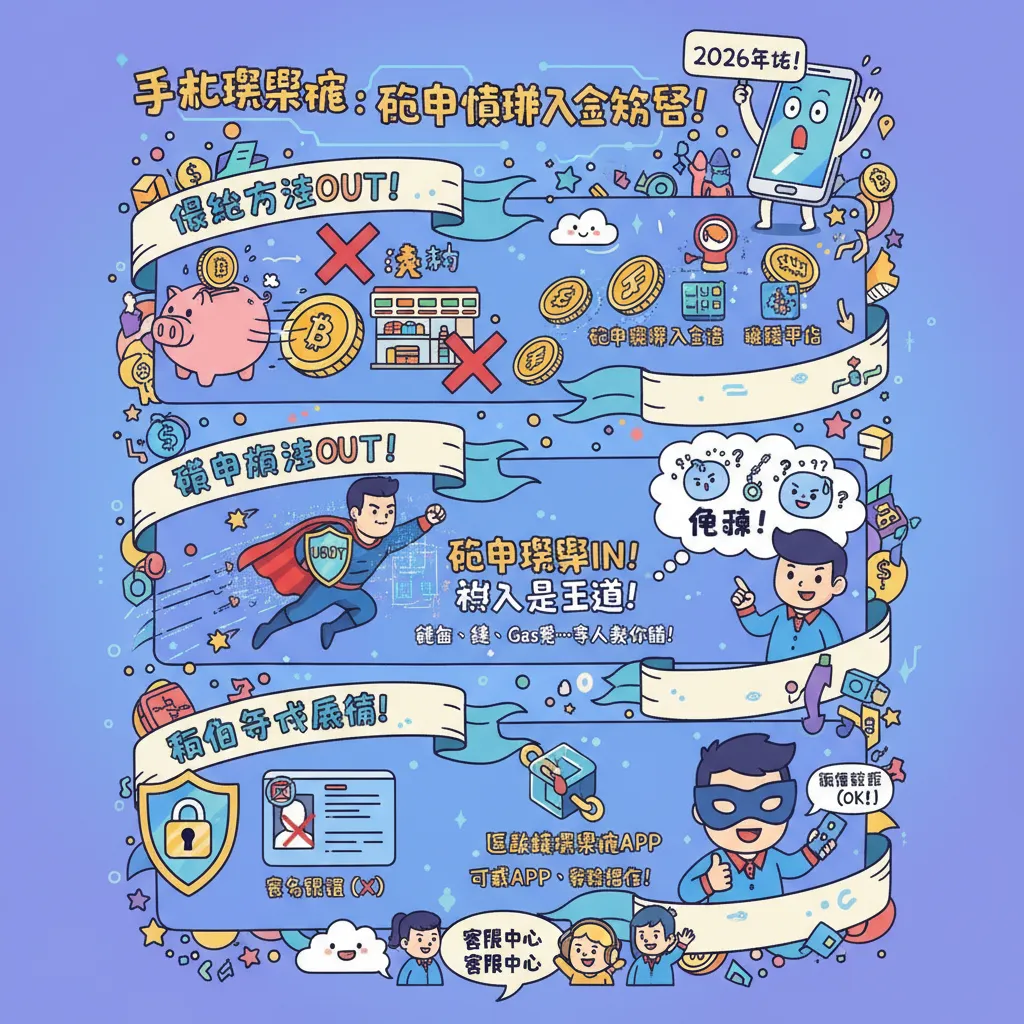 玩手機娛樂城怎麼用加密貨幣入金？新手教學一次看懂
