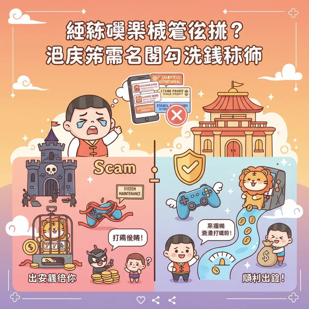 線上娛樂城怎麼挑？避開詐騙集團與洗錢陷阱