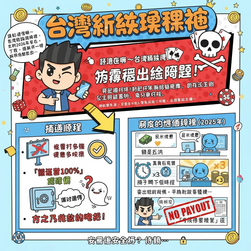 臺灣線上娛樂城怎麼選？避開詐騙與出金問題的訣竅