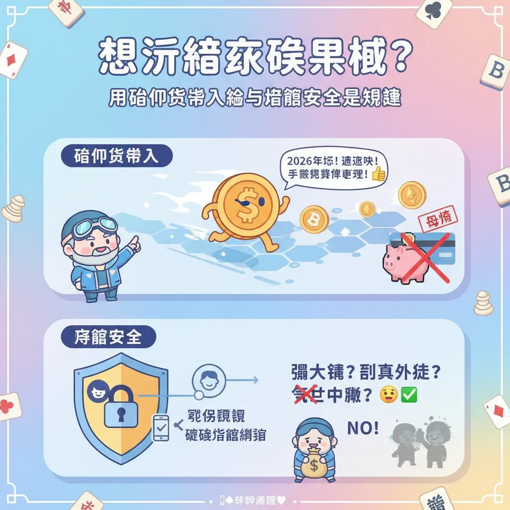 想玩線上娛樂城？用加密貨幣入金與帳號安全是關鍵