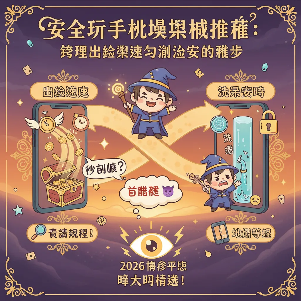 安全玩手機娛樂城推薦：掌握出金速度與流水要求撇步